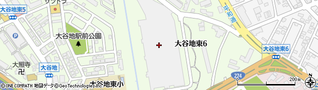 札幌川重車両エンジニアリング株式会社　東車両基地詰所周辺の地図