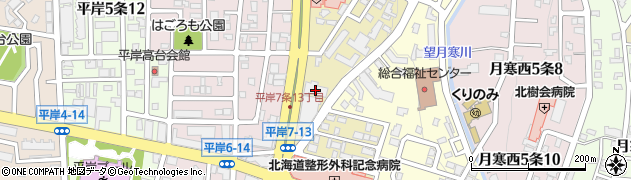 株式会社トヨタレンタリース新札幌　リース部周辺の地図