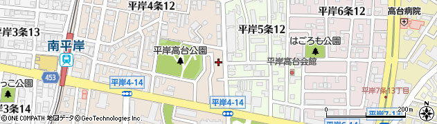 ＨＴＢ・北海道テレビ放送株式会社周辺の地図