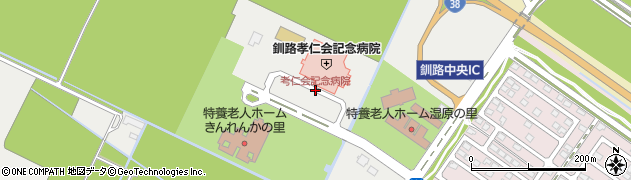 考仁会記念病院周辺の地図