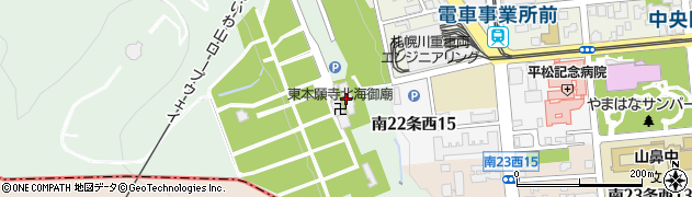 東本願寺研修センター周辺の地図