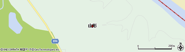 北海道由仁町（夕張郡）山形周辺の地図