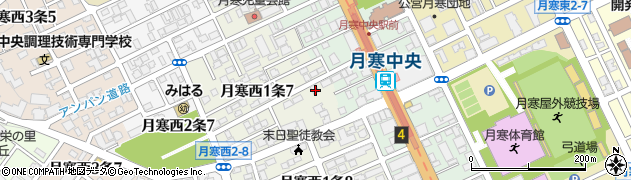 株式会社進興工業　札幌営業所周辺の地図