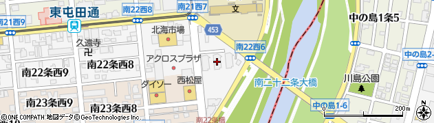 北海道農政事務所　総務課周辺の地図