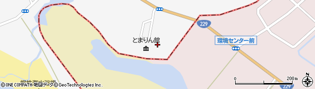 北海道泊村（古宇郡）堀株村（古川）周辺の地図