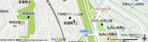下野幌つくし公園周辺の地図