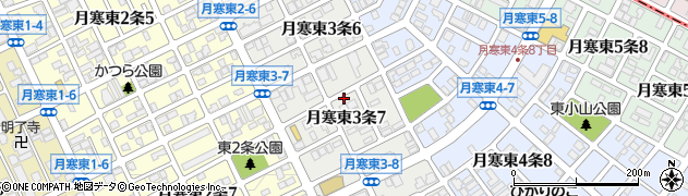 株式会社つきさっぷ士所周辺の地図