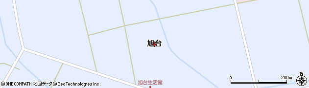 北海道栗山町（夕張郡）旭台周辺の地図