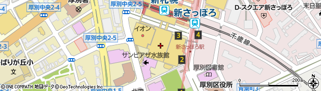 株式会社富士メガネ　サンピアザ店周辺の地図