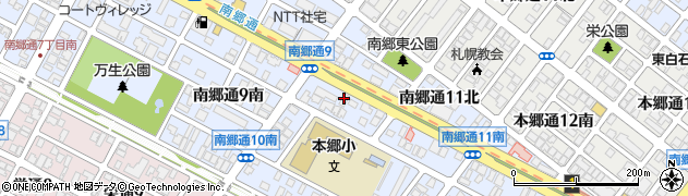 北海道相互電装株式会社周辺の地図