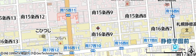 訪問介護ハピネ札幌周辺の地図