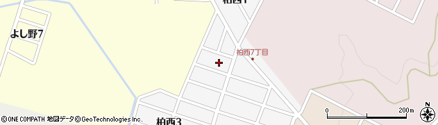 北海道釧路郡釧路町柏西2丁目周辺の地図