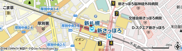 株式会社富士メガネ　デュオ店周辺の地図