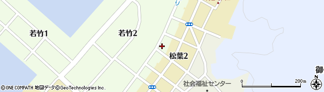 纒鮨周辺の地図