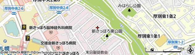 世界心道教札幌分講周辺の地図