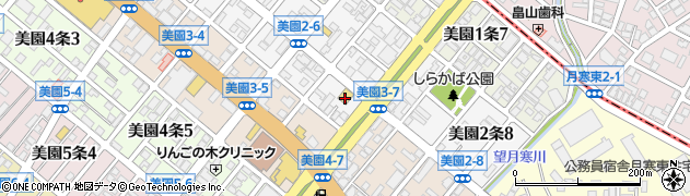ごまそば 遊鶴 美園店周辺の地図