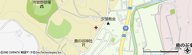 北海道夕張市鹿の谷山手町53周辺の地図