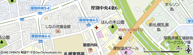 ビユーテー株式会社　北海道販売支店周辺の地図