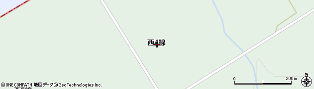 北海道清水町（上川郡）下佐幌（西４線）周辺の地図