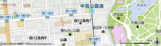太洋化学工業株式会社札幌営業所周辺の地図