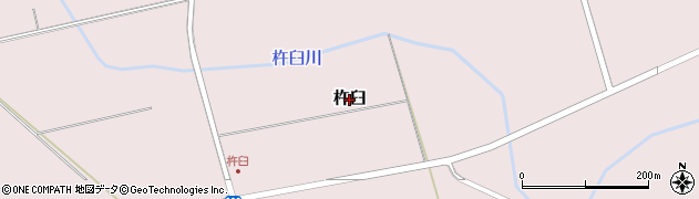 北海道栗山町（夕張郡）杵臼周辺の地図
