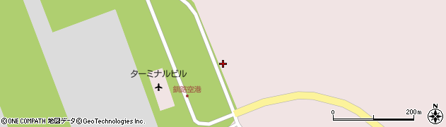 駅レンタカー釧路空港営業所周辺の地図