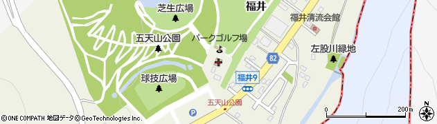 北海道札幌市西区福井423周辺の地図