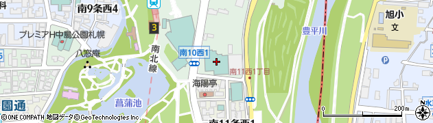 ライフォート札幌　用度周辺の地図