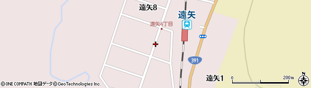 北海道釧路郡釧路町遠矢周辺の地図