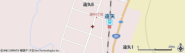 北海道釧路町（釧路郡）遠矢周辺の地図