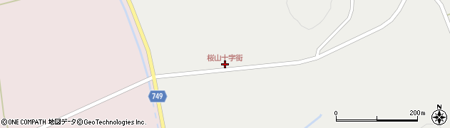 桜山十字街周辺の地図
