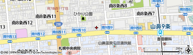 北海道札幌市中央区南８条西9丁目755-16周辺の地図
