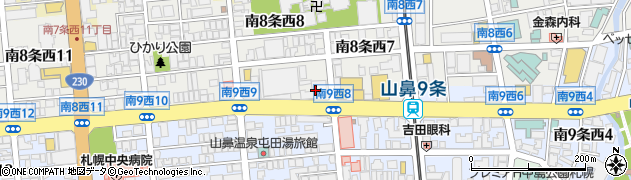DINERS CAFE Route Nine周辺の地図