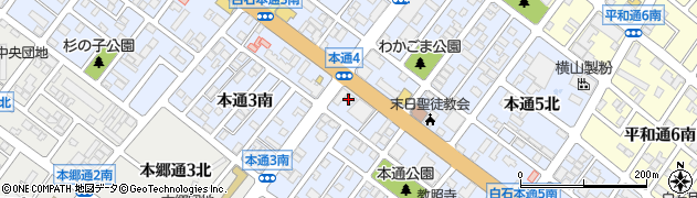 株式会社タザワ周辺の地図