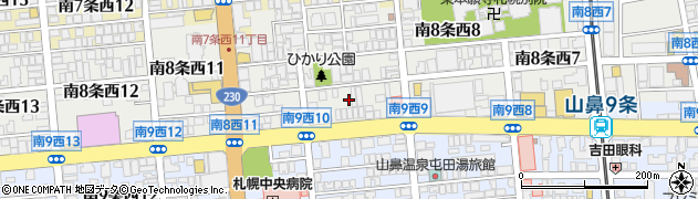 北海道札幌市中央区南８条西9丁目757周辺の地図