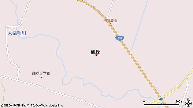 〒084-0926 北海道釧路市鶴丘の地図