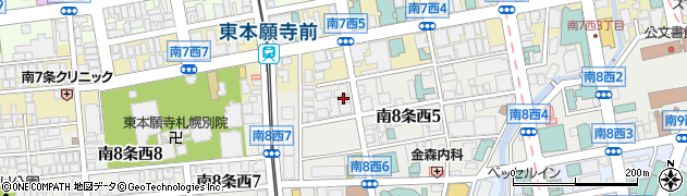 ビジネスホテルライン周辺の地図