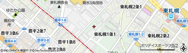 札幌第一交通株式会社周辺の地図