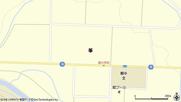 〒046-0541 北海道余市郡赤井川村都の地図