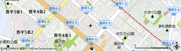 札幌ＭＥＧ．ＲＧクラブ周辺の地図