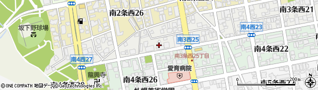 神宮坂下シティハウス管理人室周辺の地図