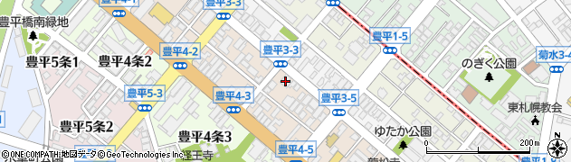 シティ豊平７０周辺の地図