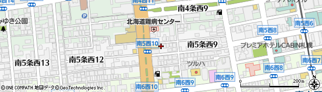 札幌アポロ株式会社　ホームガス白石営業所・料金のお問合せ周辺の地図
