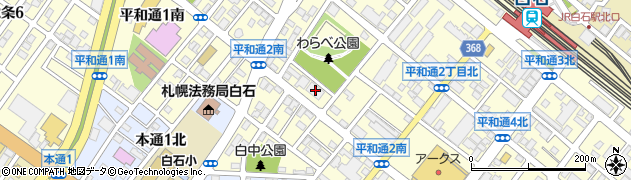 クラーク記念国際高等学校　札幌分室周辺の地図