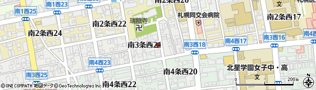 札幌ピーシードットコム周辺の地図