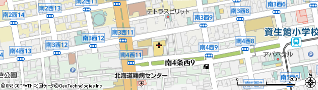 セントラル札幌整骨院周辺の地図