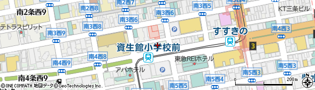 株式会社札幌ビジネスセンター周辺の地図