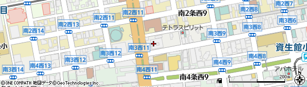 エースコック株式会社　札幌支店周辺の地図