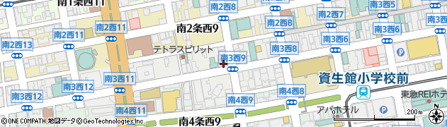 札幌多国籍バル VOCCI周辺の地図