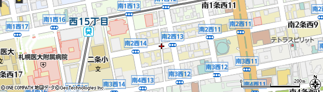 株式会社アプロンワールド北海道支店周辺の地図